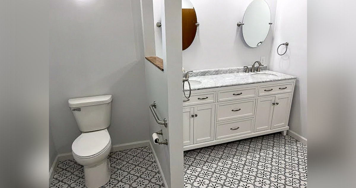 Accessible Bathroom Remodel Project by Brian at Menards®