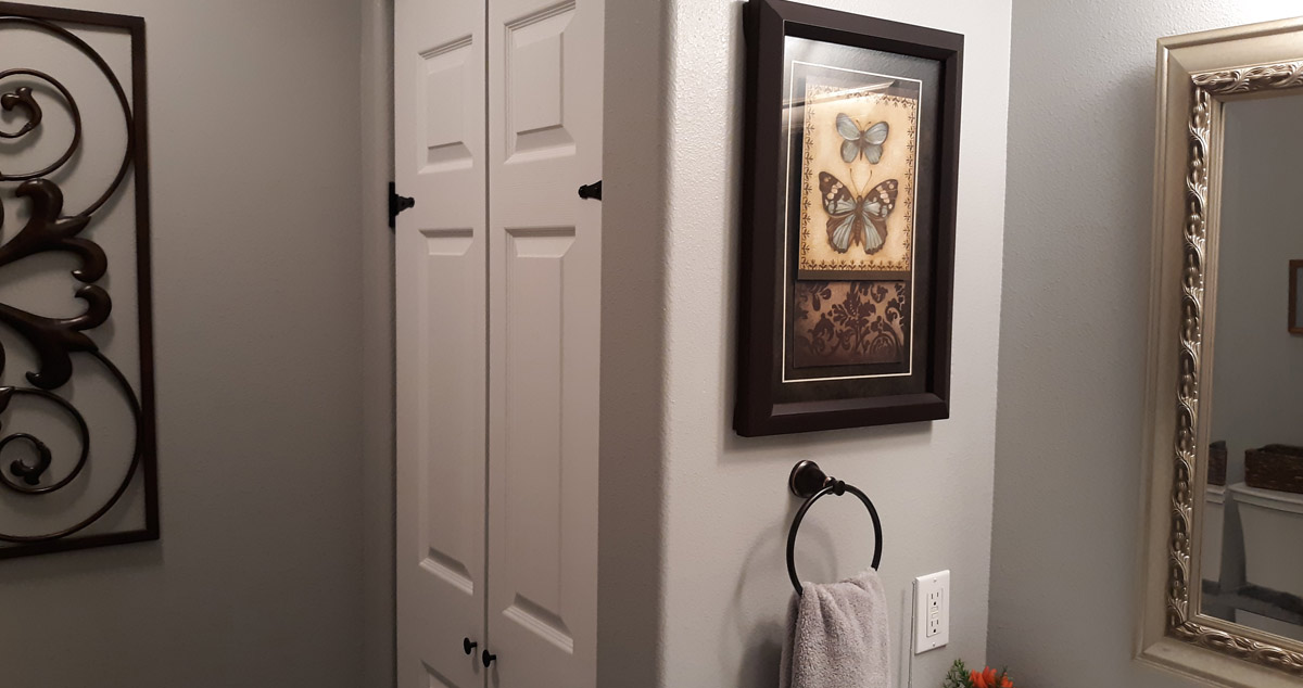Barn Door Bathroom - Project by Shanon at Menards®