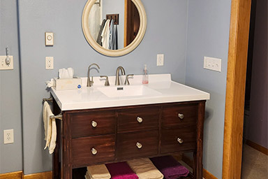 Bathroom Remodel with Laundry Chute - Project by Jennifer at Menards®