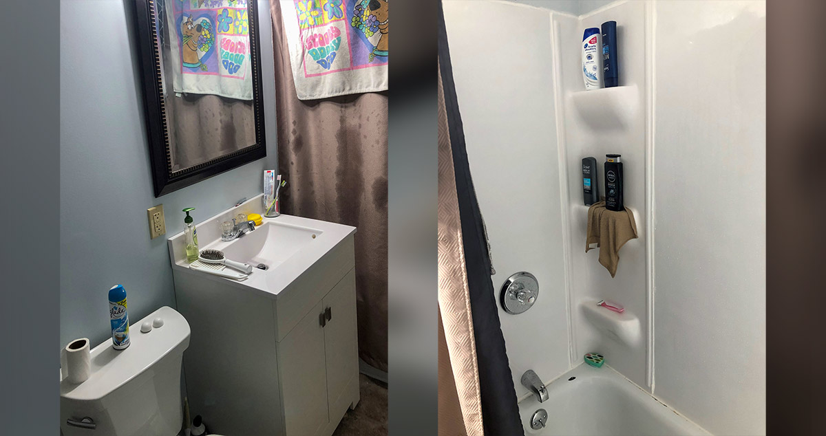 Bathroom Gut & Remodel Project by Riley at Menards®