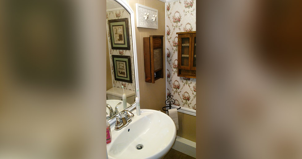 Closet to Half Bath Transformation Project by Don at Menards®