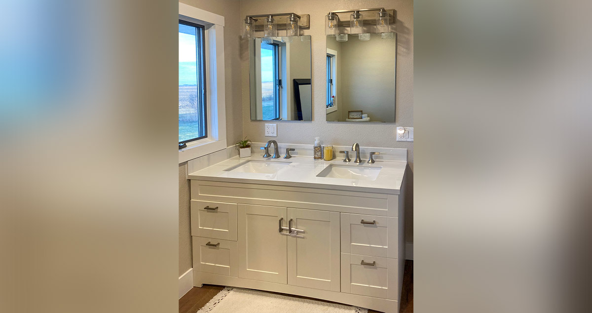 Combined Bathroom Remodel Project by Kristine at Menards®