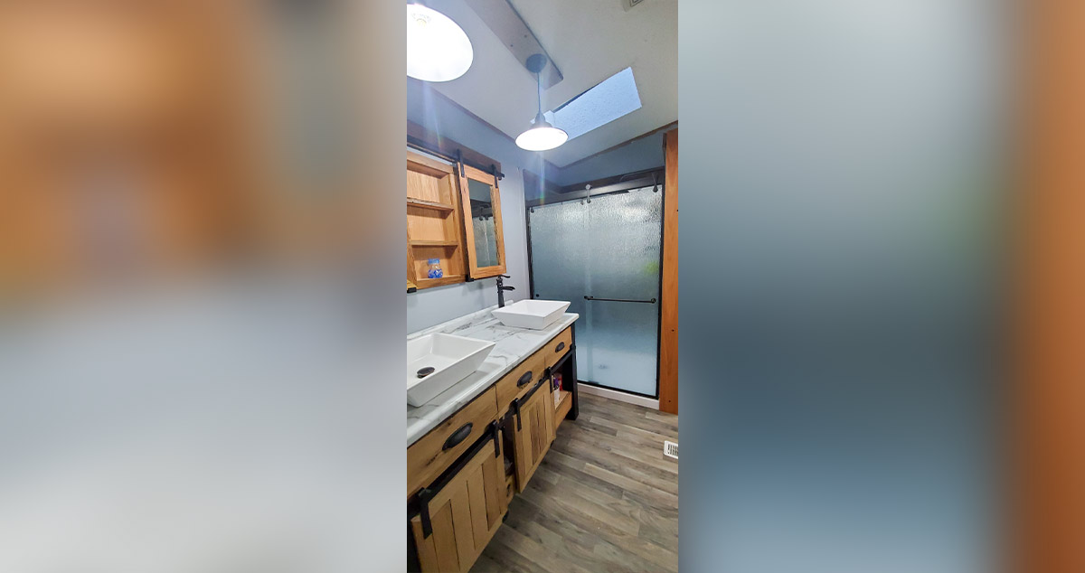 Complete Master Bath Remodel Project by Darryl at Menards®