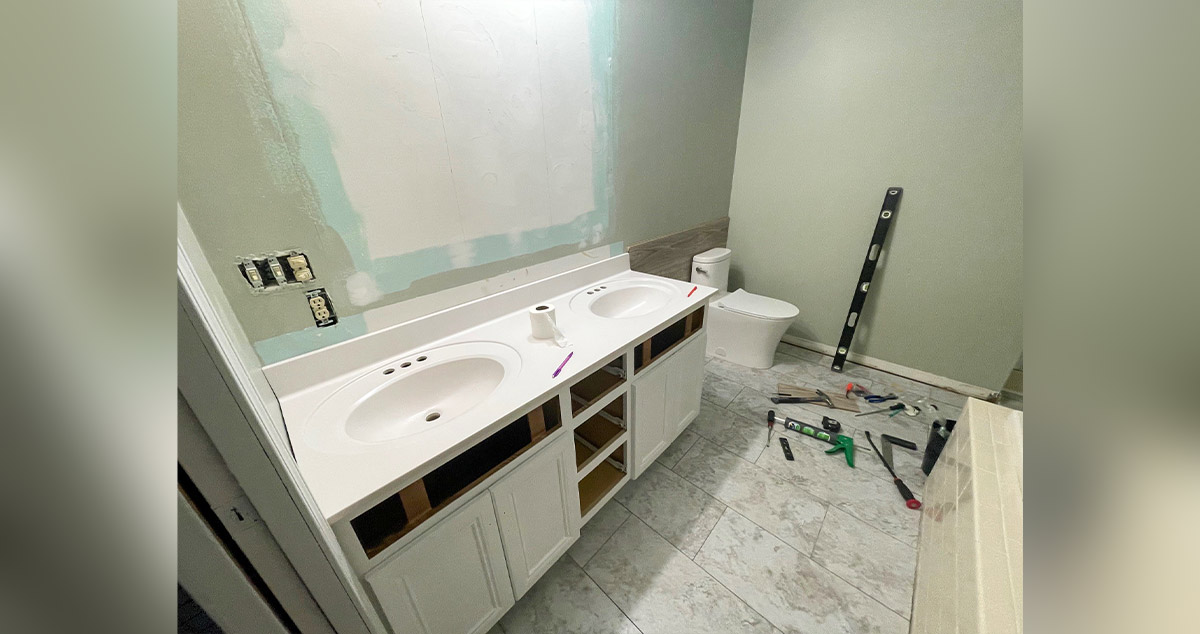 Does Menards Do Bathroom Remodeling Easy Master Bathroom Remodel - Project by Dylan at Menards®