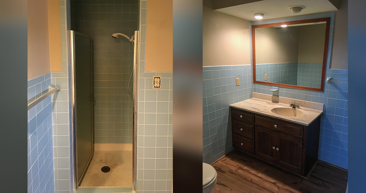 Bathroom Remodel with Laundry Chute - Project by Jennifer at Menards®