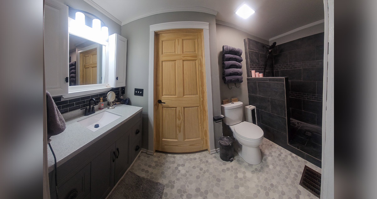 Farmhouse Master Bath Project by Rachel at Menards®