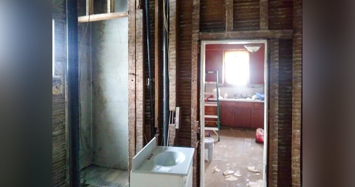 Gutted Bathroom Remodel - Project by Pat at Menards®