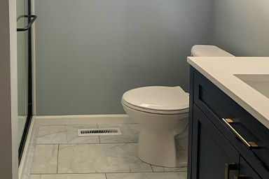 Bathroom Remodel with Laundry Chute - Project by Jennifer at Menards®