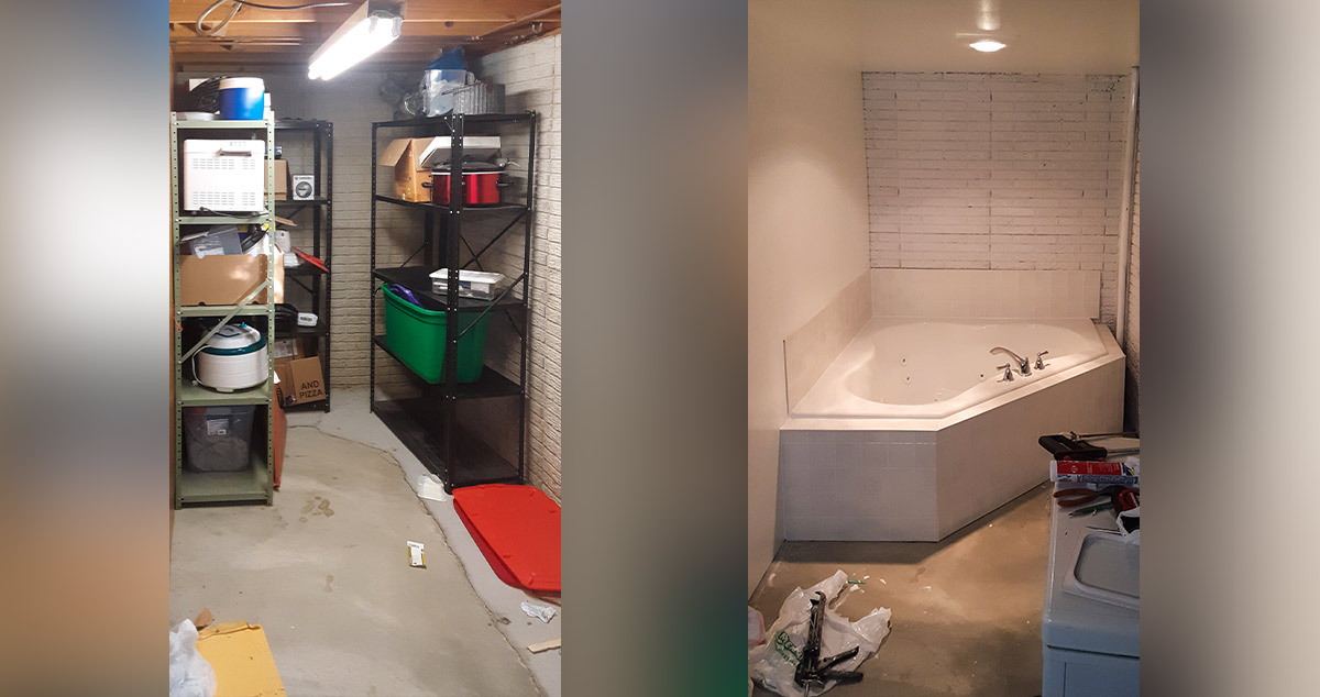 Jet Tub Installation Project by Drew at Menards®