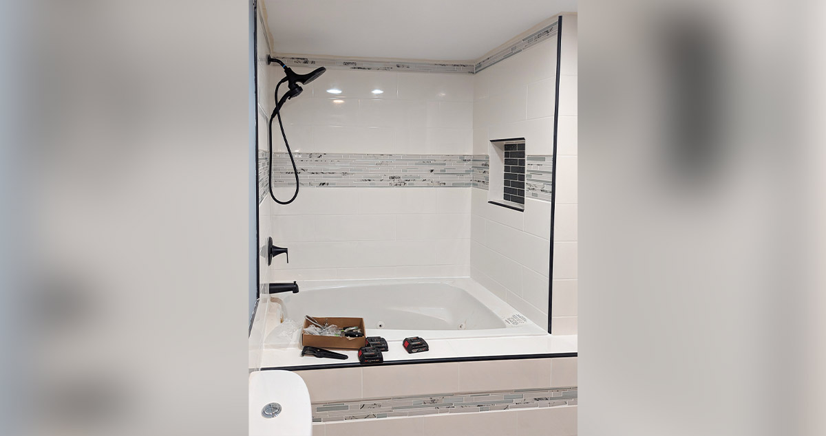 Master Shower Project by Terry at Menards®