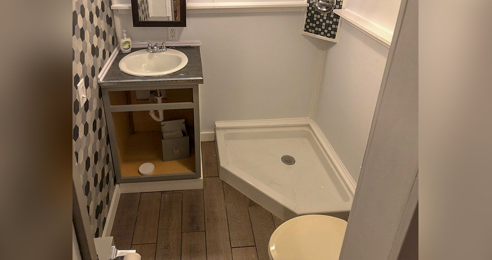 MotherInLaw Apartment Bathroom Project by Al at Menards®