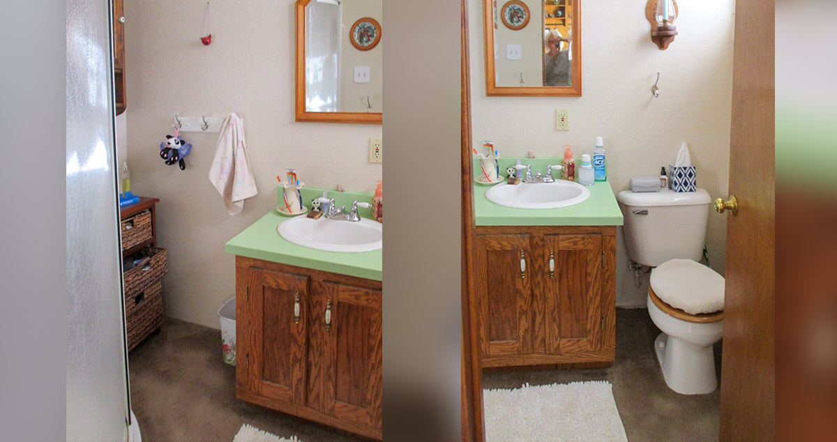 My Updated Bath Project by Catherine at Menards®