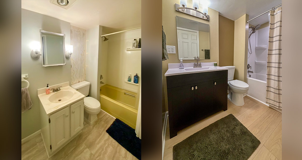 New Bath Remodel Project by Aaron at Menards®