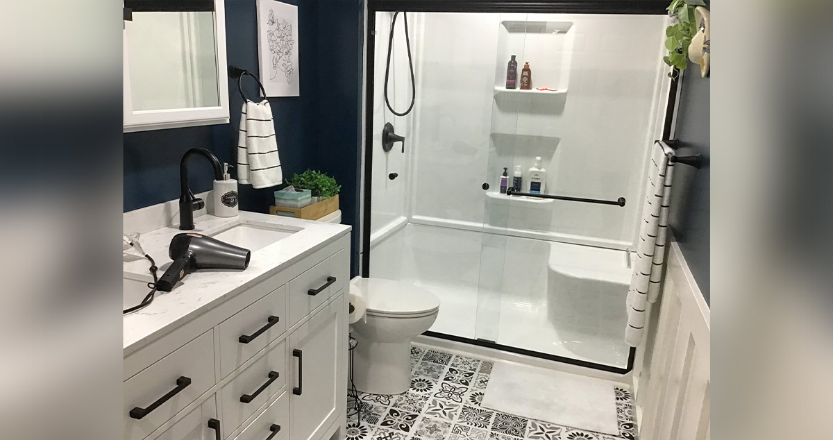 New Bathroom Addition Project by Charlyne at Menards®