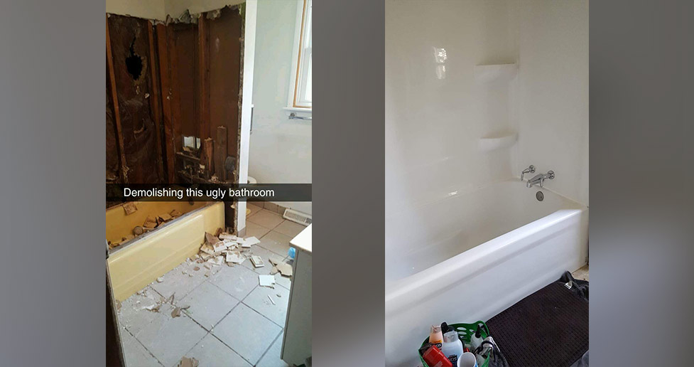 New Bathtub Project by Wren at Menards®