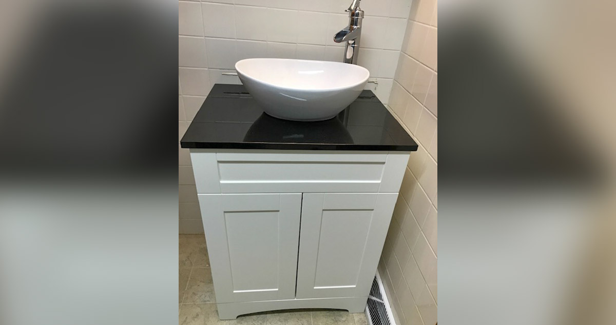 Old Bathroom Refresh - Project by Mark at Menards®