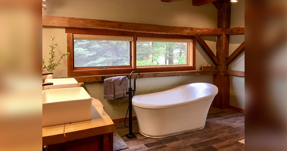 Rustic Bathroom Project by Kathy at Menards®