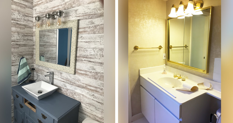 Rustic Farmhouse Bathroom Remodel Project by Craig at Menards®