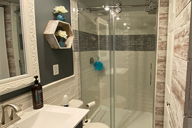 Bathroom Remodel with Laundry Chute - Project by Jennifer at Menards®