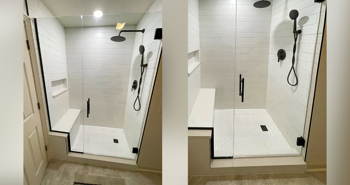 Tiled Shower Project by Nate at Menards®