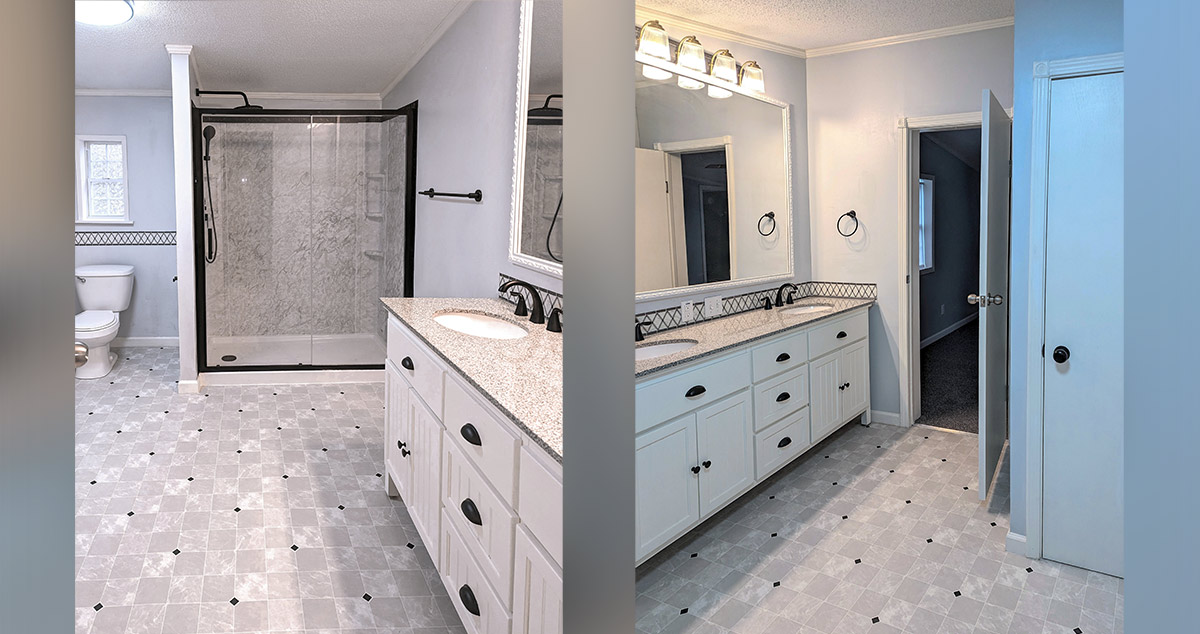 Total Master Bath Remodel Project by Carol at Menards®