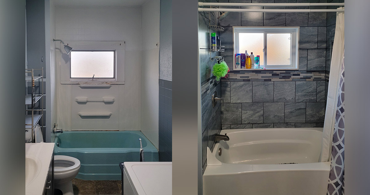 Tub & Shower Remodel Project by Ken at Menards®