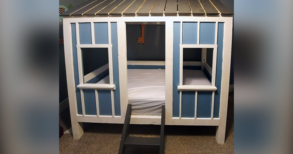 Cabin Bed Project by Jeremy at Menards®