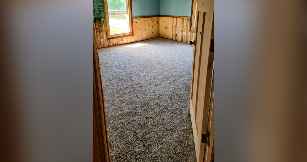 Warm Bedroom Carpeting Project by Josh at Menards®