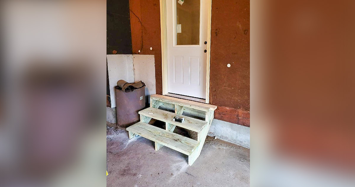Door & Stairs Into Garage Project by Angelica at Menards®