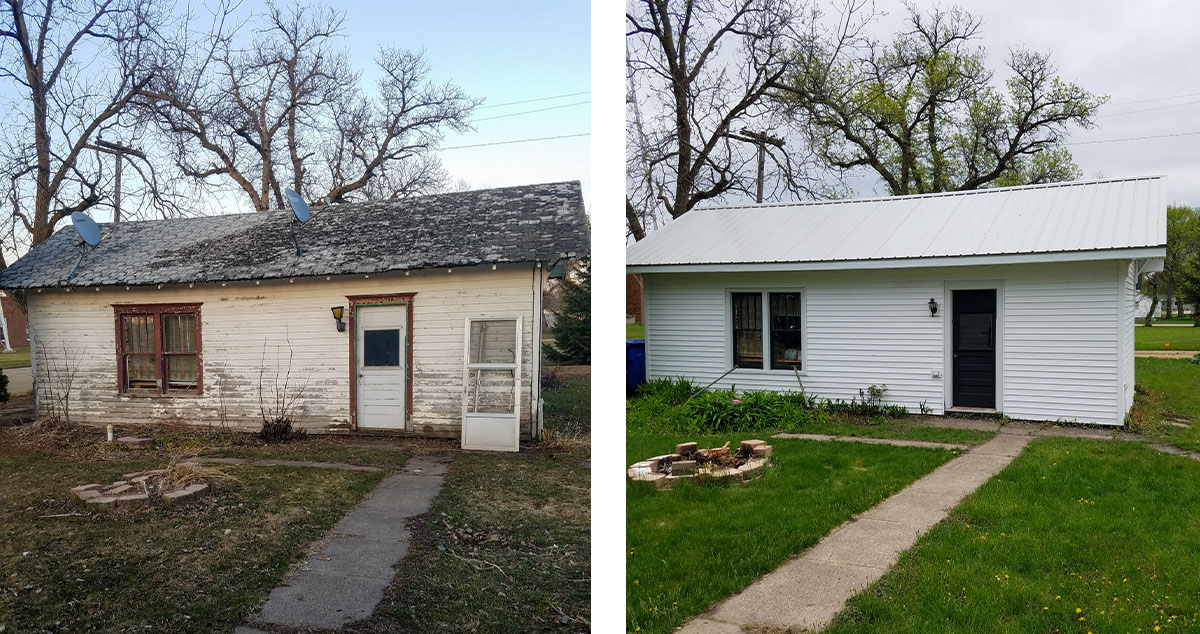 Garage Siding & Roof Project by Justin at Menards®