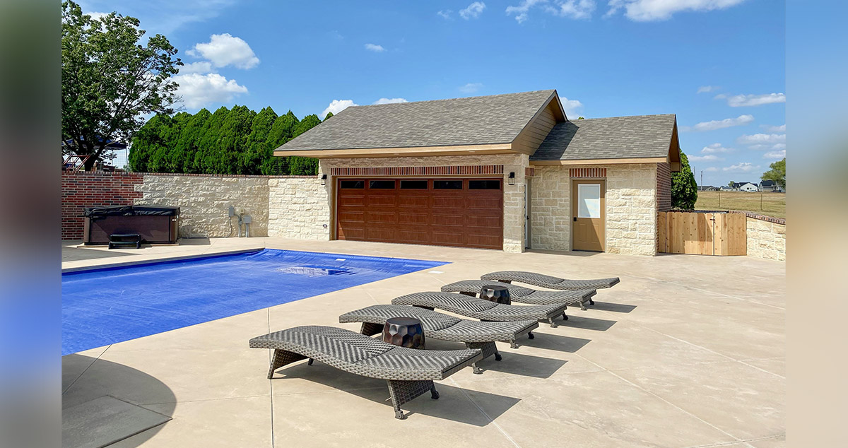 Jarnagin Pool House Project by Scott at Menards®