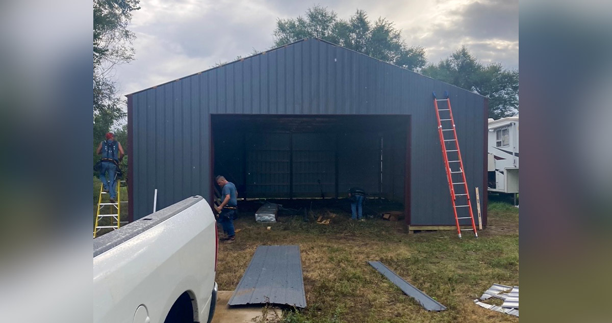 Pole Barn Project Project by David at Menards®