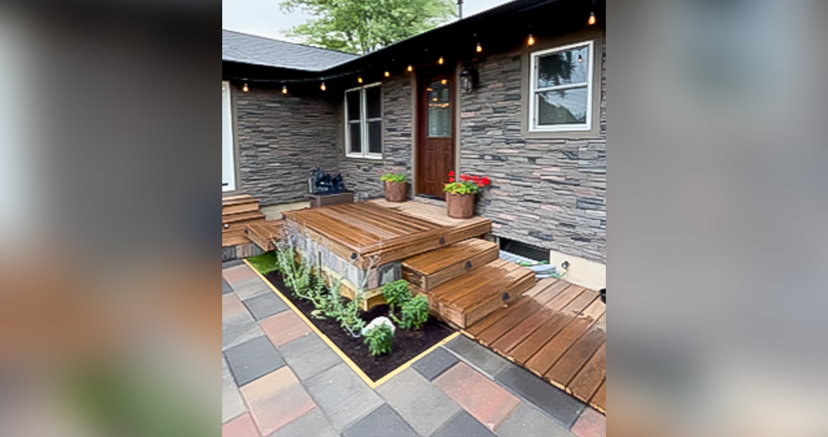 Back Porch Area Project by Frank at Menards®