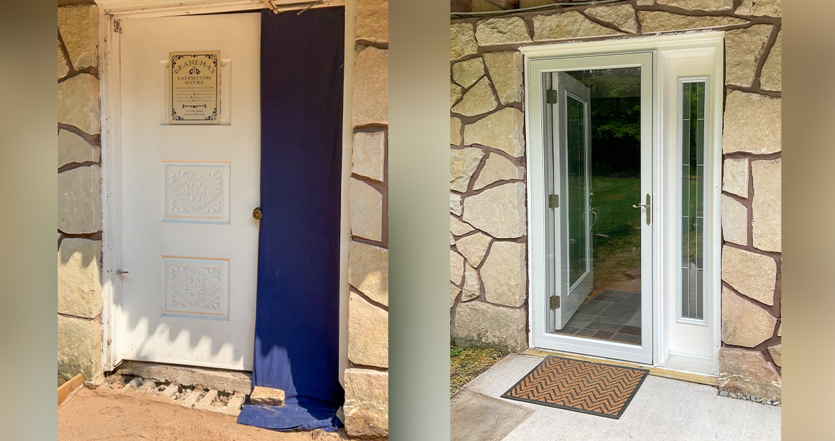 Front Door Replaced Project by Debra at Menards®