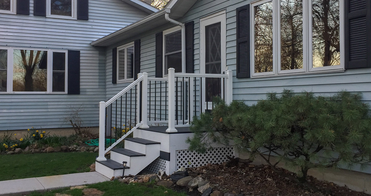 Front Entrance Deck - Project by Sandra at Menards®