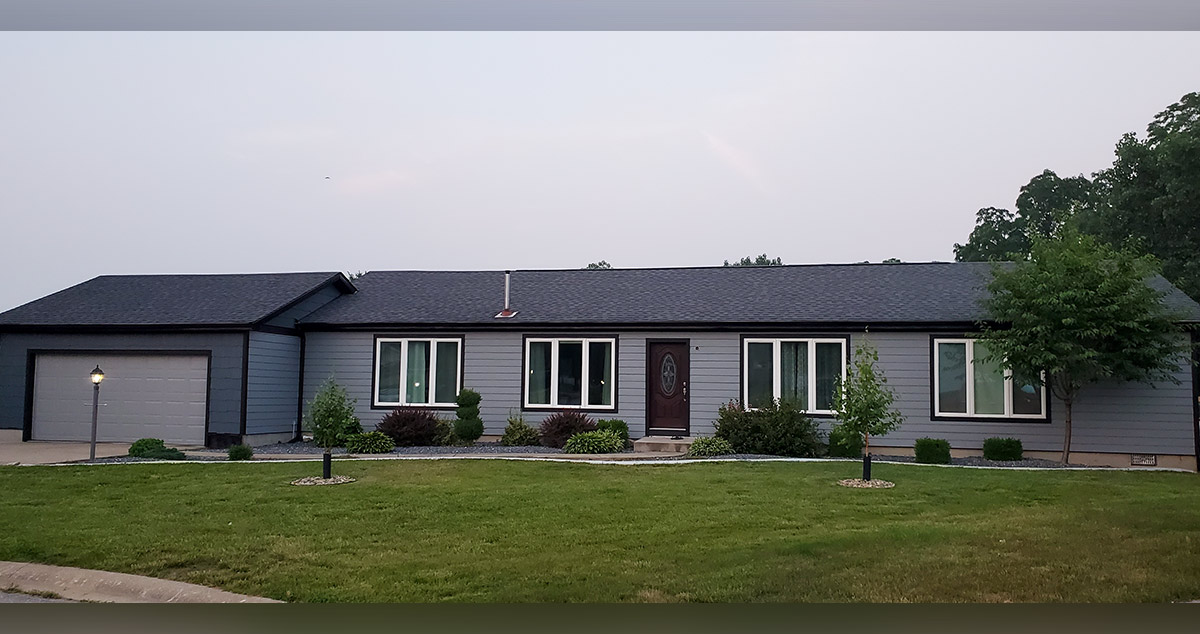 Modern exterior transformation project by vadim at menards 