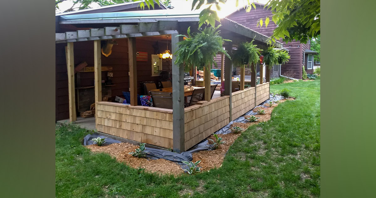 Screen Porch Project by Joshua at Menards®