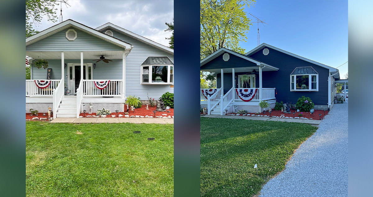 Siding Improvement Project by Nina at Menards®
