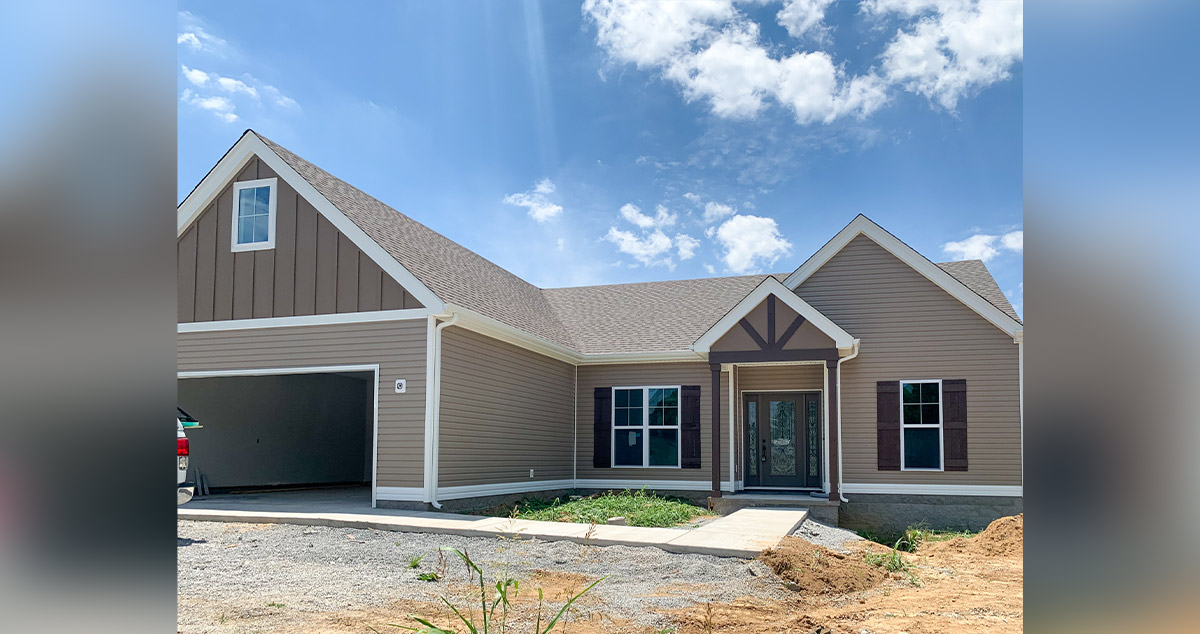 Siding on New Build Project by Mike at Menards®