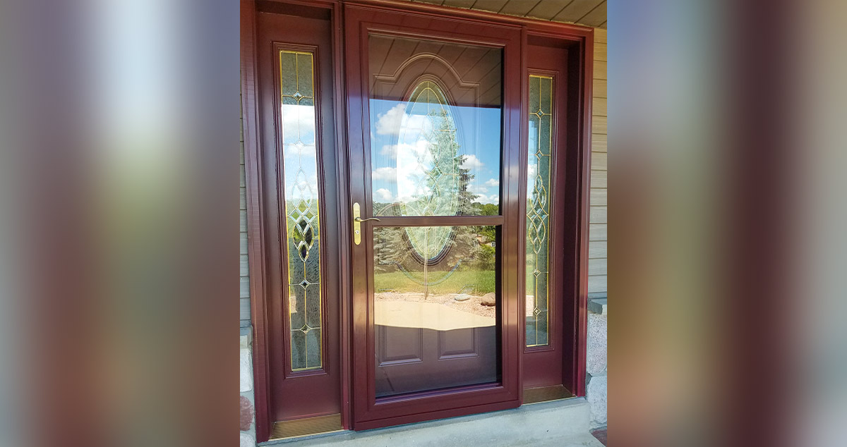 Upgraded Front Entry Door Project by David at Menards®