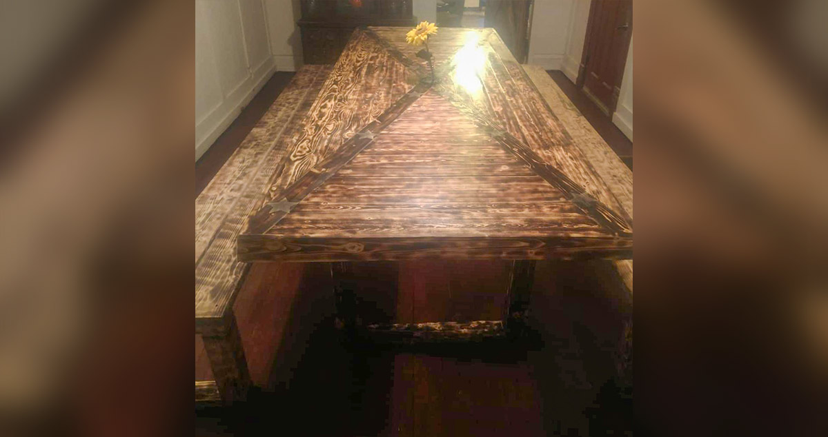 Dining Room Table & Benches Project by Ryan at Menards®