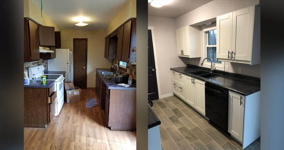 Galley Kitchen Update Project by John at Menards®