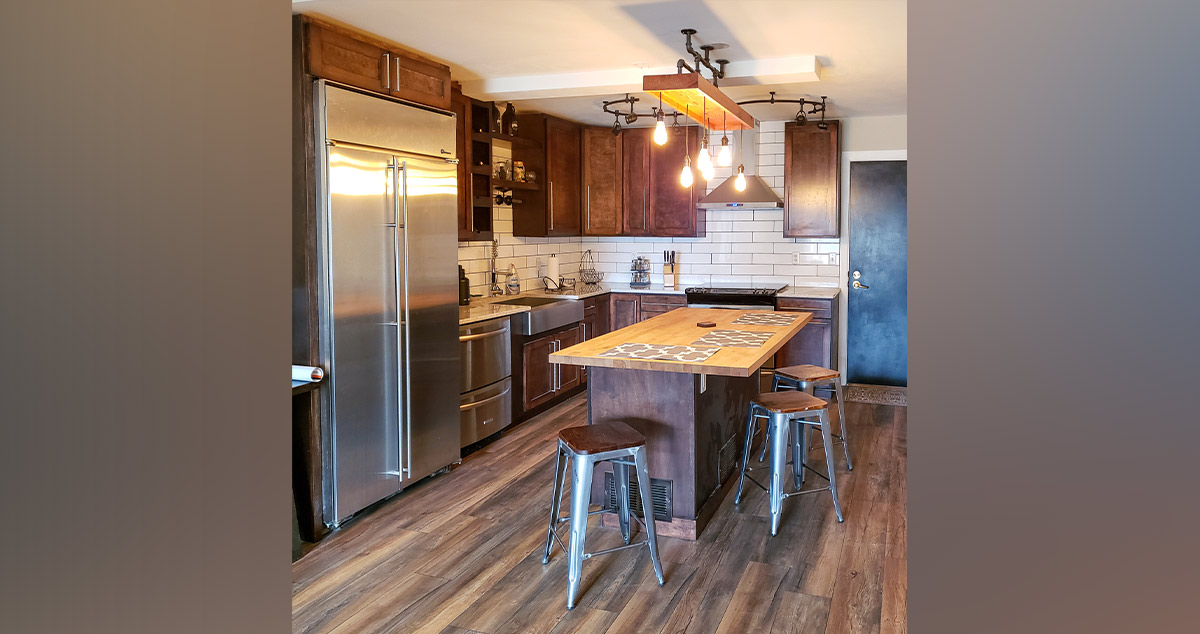 Kitchen Remodel with Custom Cabinets - Project by Tyler at Menards®