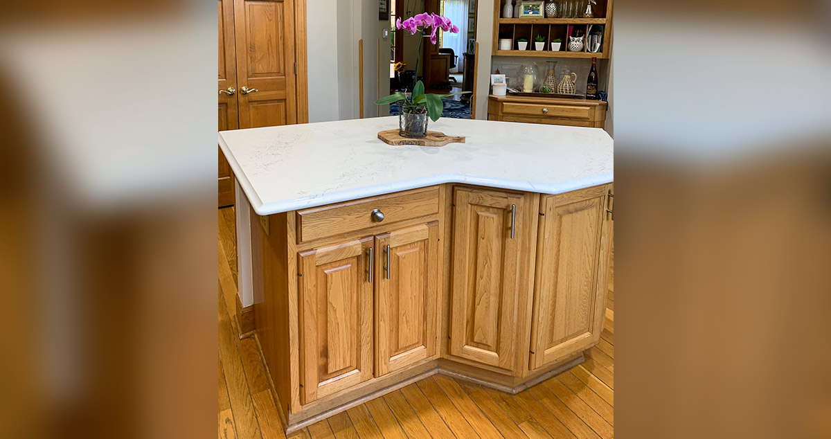 Updated Countertop Project by Rena at Menards®