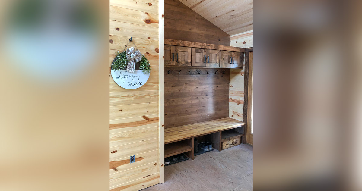 Cabin Entryway Project by Mark at Menards®