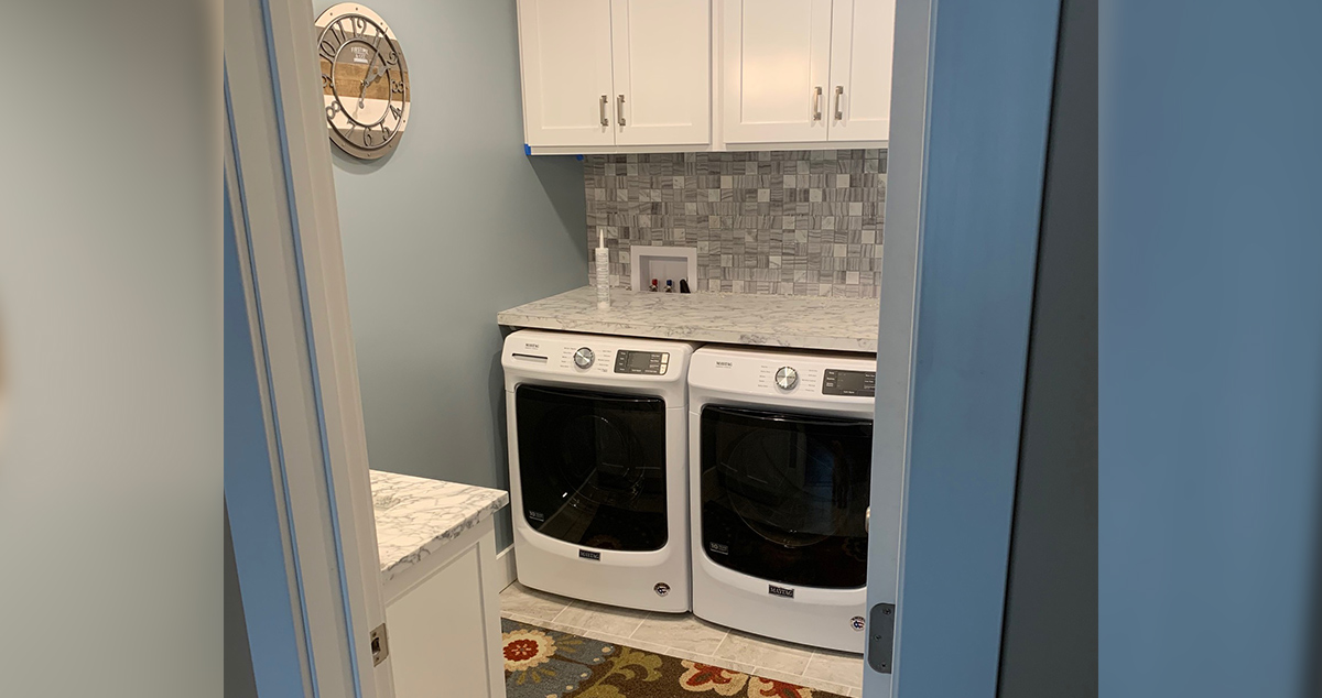 Bathroom Remodel with Laundry Chute - Project by Jennifer at Menards®