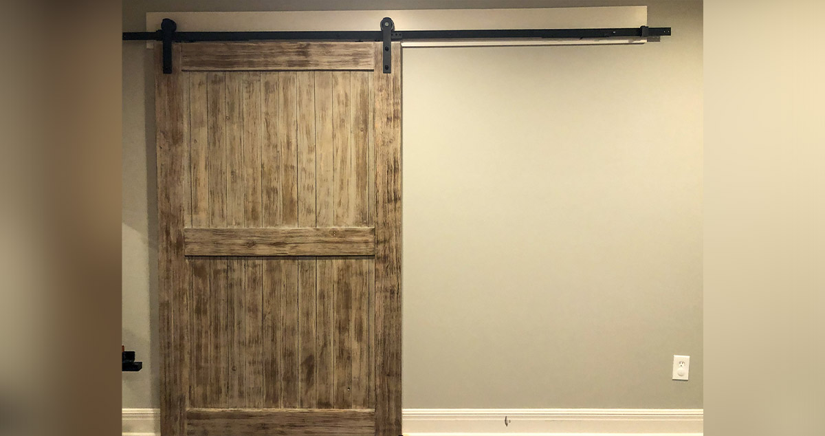 Custom Barn Doors Project by John at Menards®