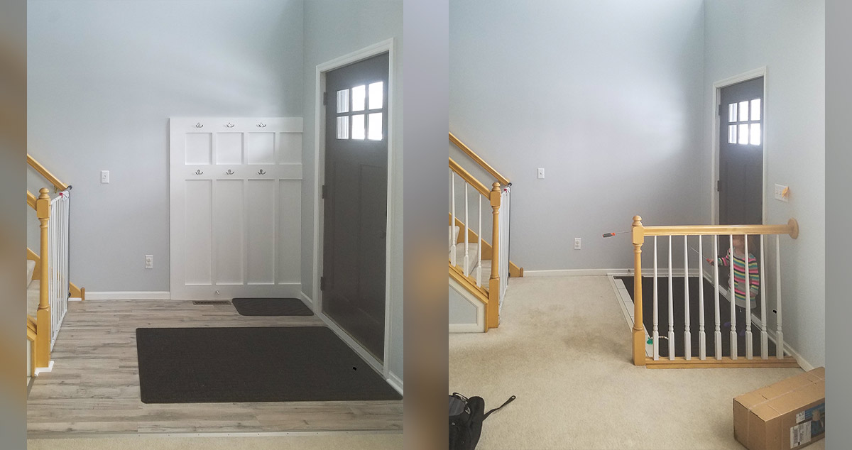 Entryway Refresh Project by Peter at Menards®
