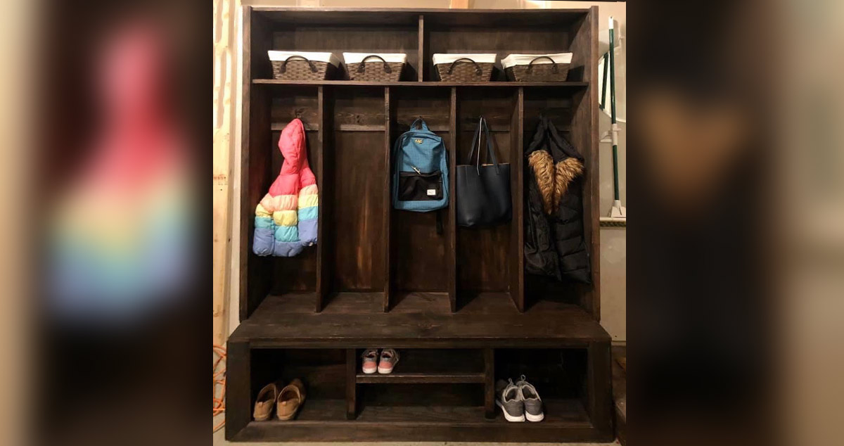 Family Hall Tree Project by Torey at Menards®