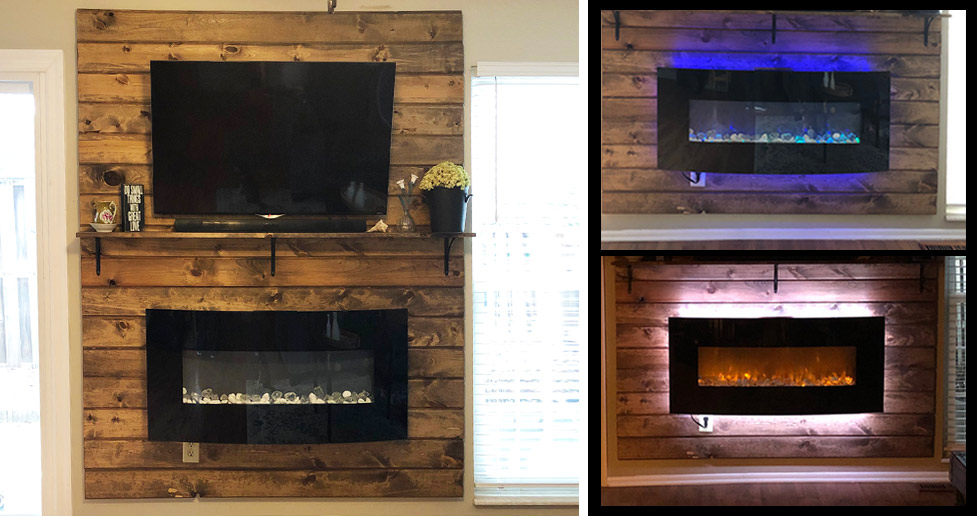 Floating Wall Project by Leslie at Menards®